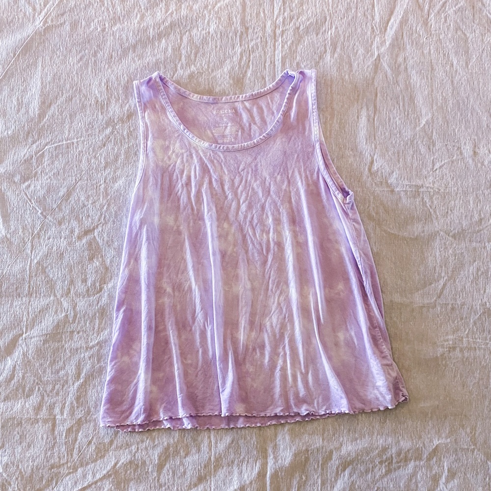 Purple Tie-Dye Tank